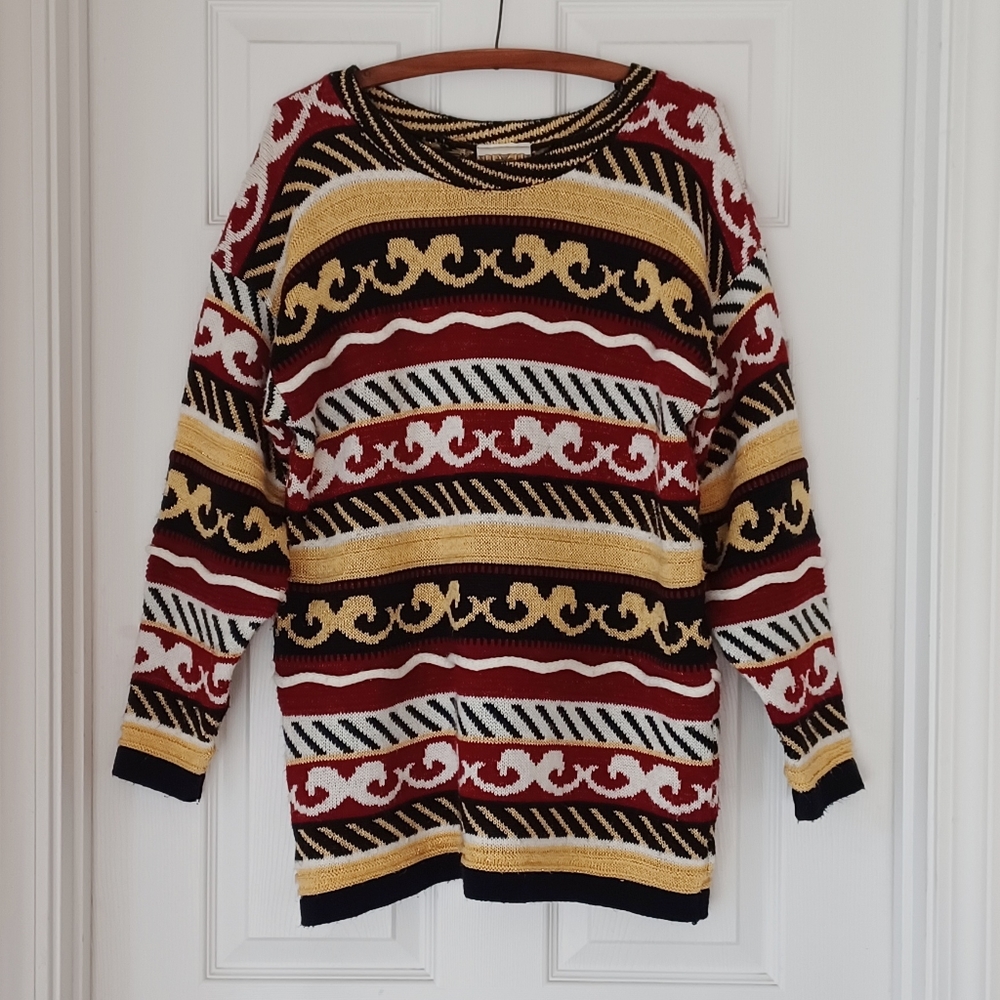 Vintage Trimmings holiday sweater